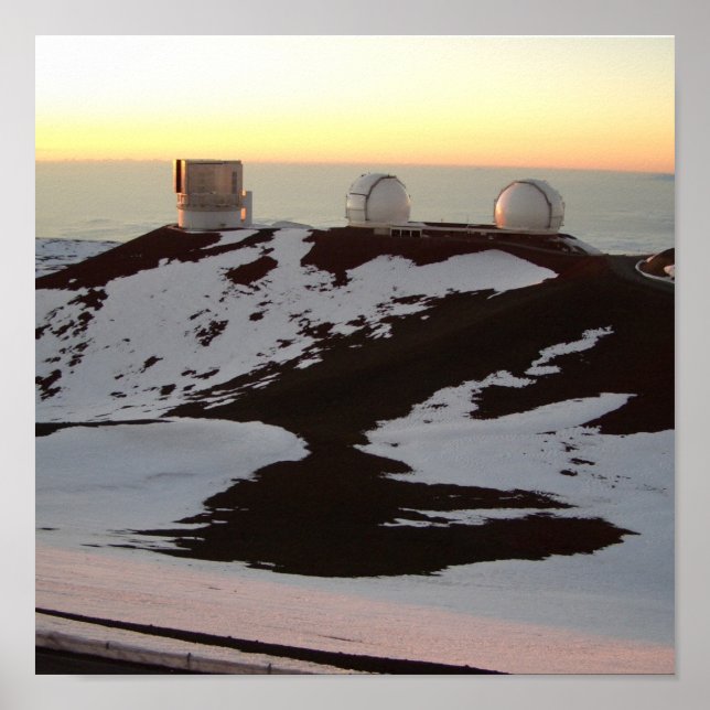 Affiche Observatoires_Hawaii (Devant)
