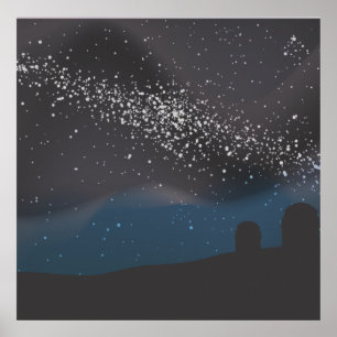 Affiche Observer les étoiles