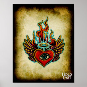 Affiche Observer l'oeil de l'ange