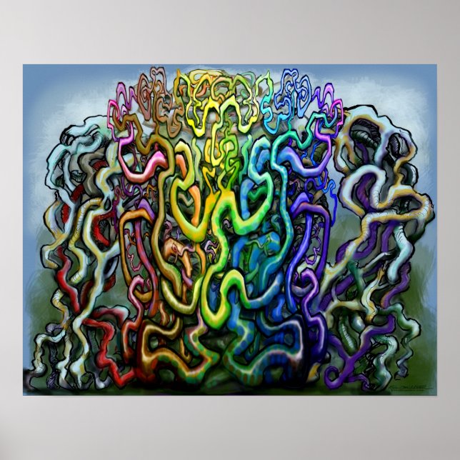 Affiche Obsession interconnectée (Devant)