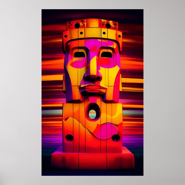 Affiche Obtenez une vue de l'oeil de Dieu - Ken Gage Art (Devant)