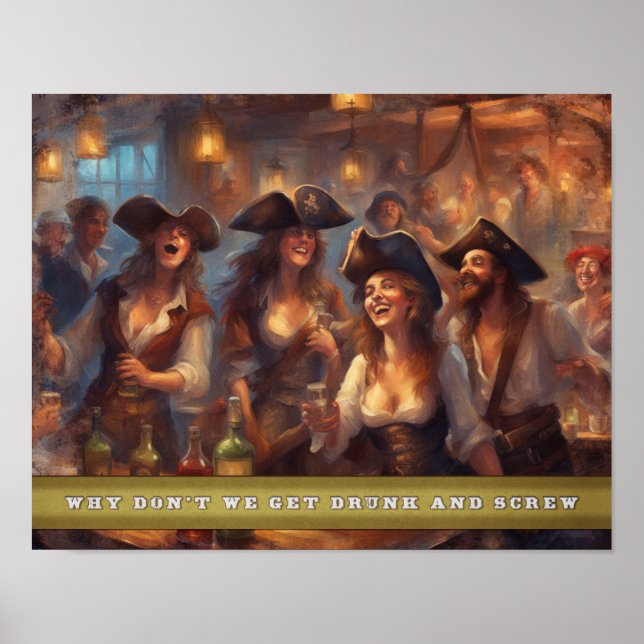 Affiche Obtenir ivre - (Devant)