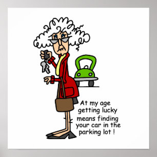 Affiche Obtenir un Humour chanceux