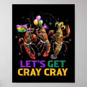 Affiche Obtenons Cray Cray Crawfish Costume Garçons Homme 