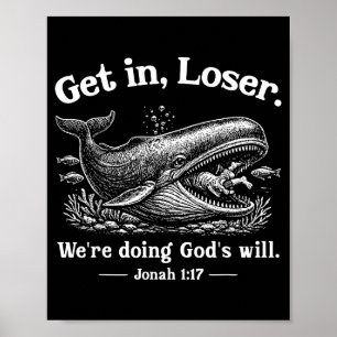 Affiche Obtiens perdant nous faisons la volonté de dieu bi