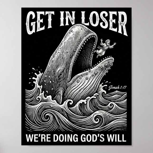 Affiche Obtiens perdant nous faisons la volonté de dieu dr (Devant)