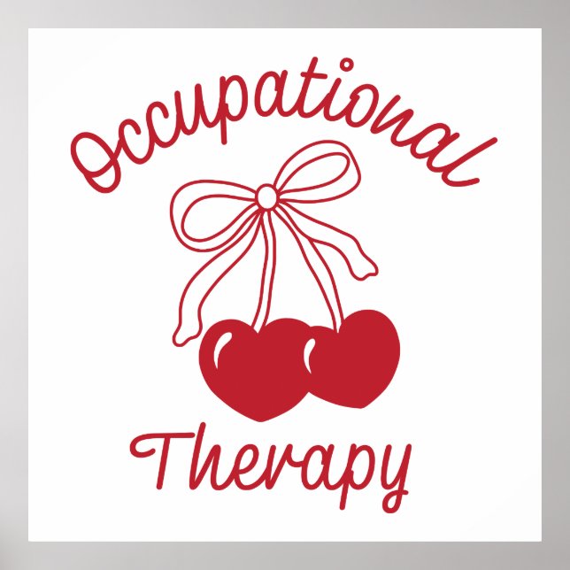 Affiche Occupational Therapy COTA Therapist (Devant)