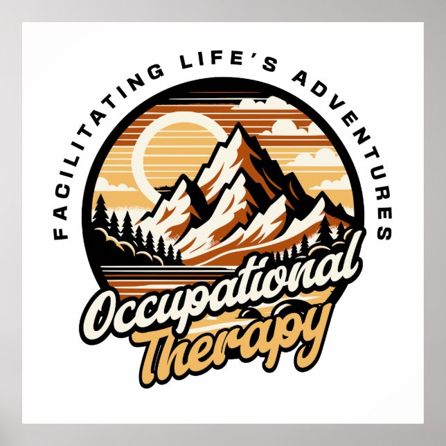 Affiche Occupational Therapy Funny  (Devant)