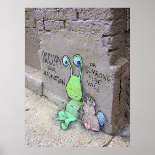 Affiche occupy your imagination!