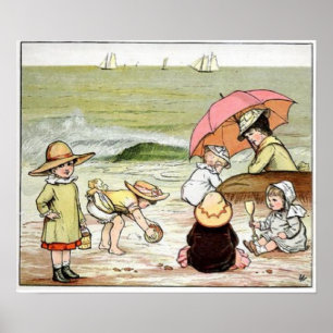 Affiche Ocean Baby Canvas Imprimer