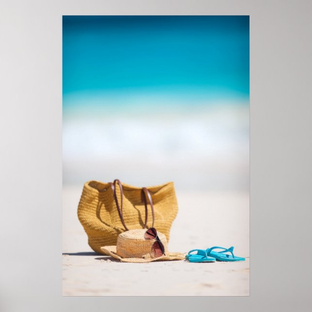 Affiche Ocean beach (Devant)