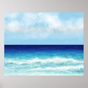 Affiche Ocean Beach Sea view 275
