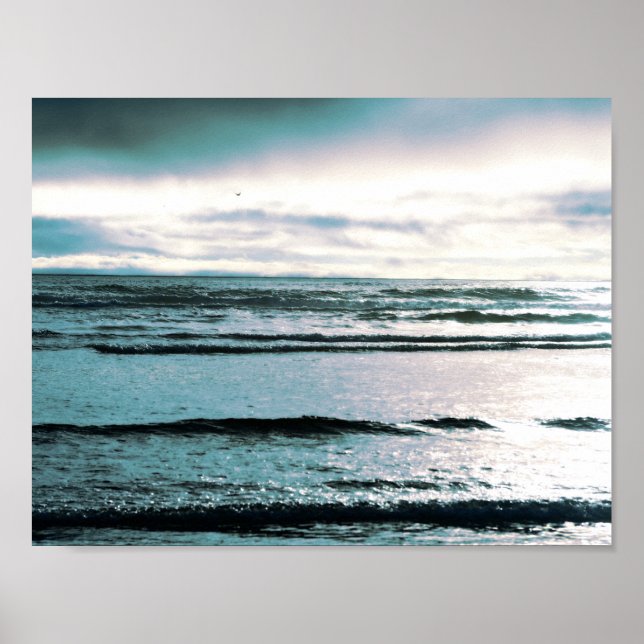 Affiche Ocean Beach Sunset (Devant)