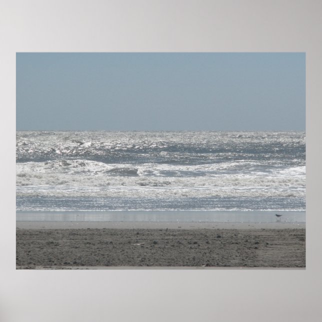 Affiche Océan brillant (Devant)