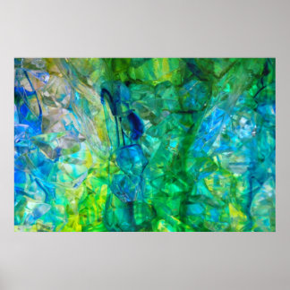 Affiche Ocean Crystals 2 36x24