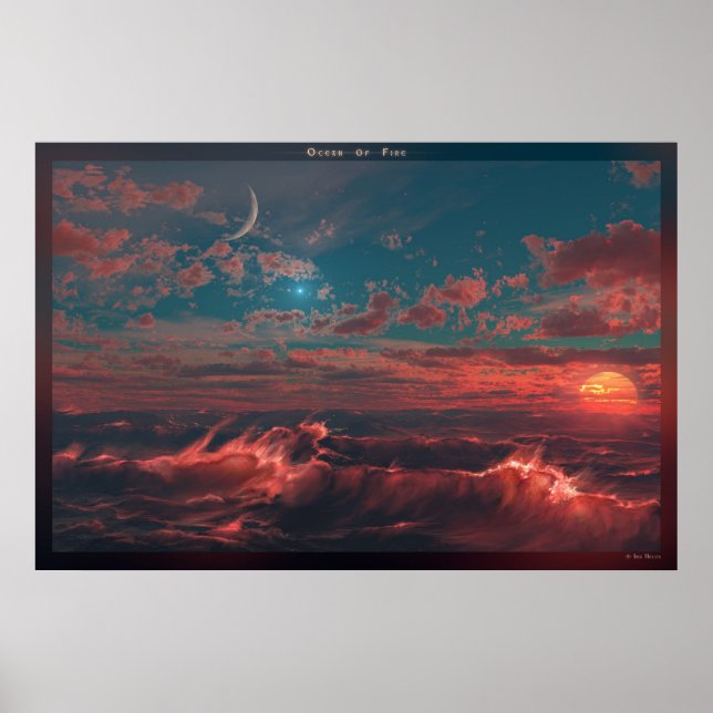 Affiche Océan de feu (Devant)