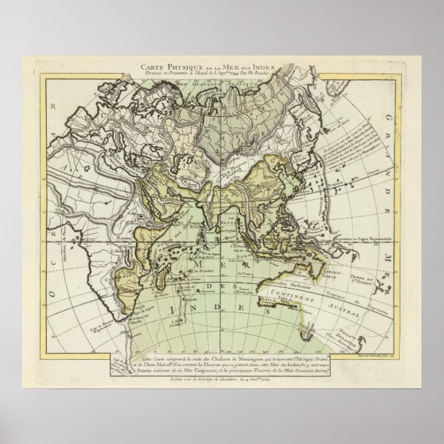 Affiche Océan Indien (Devant)