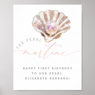Affiche Océan Petite Perle Sous Le Signe De Bar De La Mer