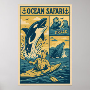 Affiche Ocean Safari - Rencontre avec les baleines et band