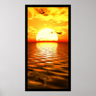 Affiche Ocean Sunset