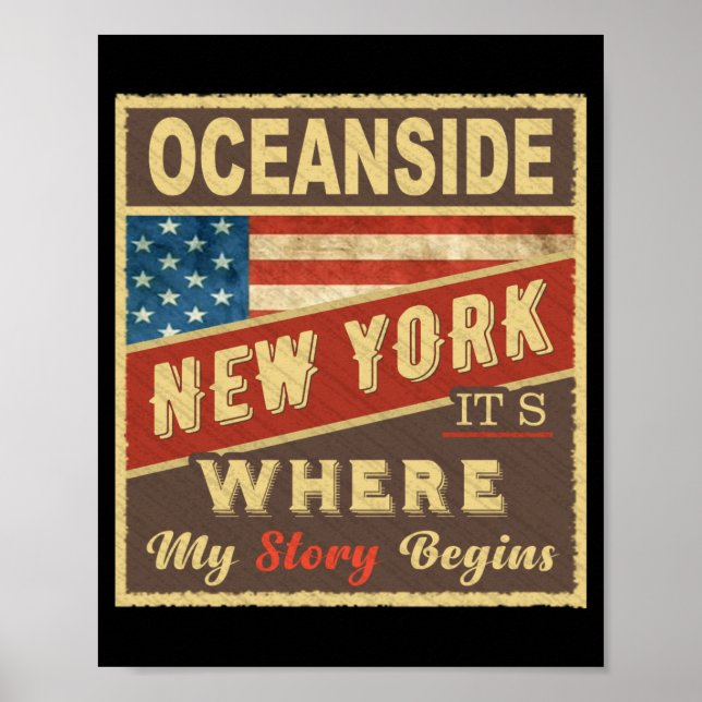 Affiche Oceanside Ny Its Where My Story Begins _1  (Devant)