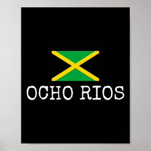 Affiche Ocho Rios Country Jamaïque Voyage en famille Jamaï
