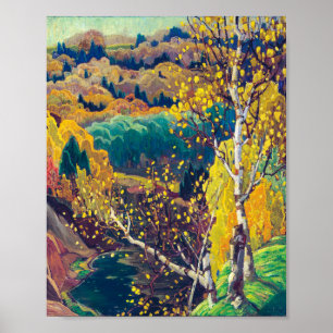 Affiche October Gold Franklin Carmichael