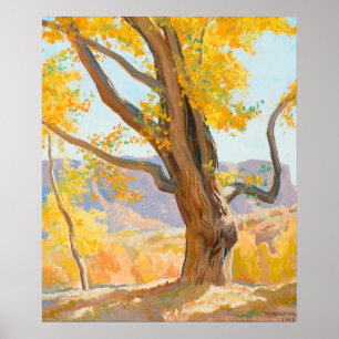 Affiche Octobre Matin par Maynard Dixon