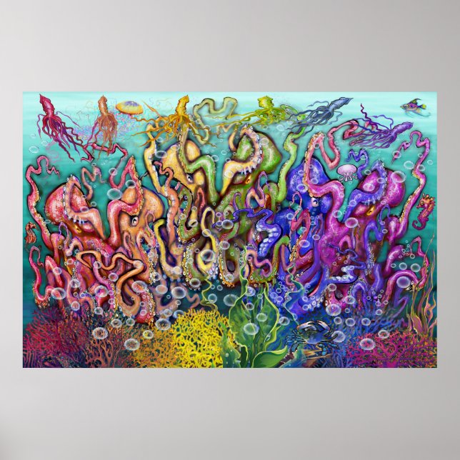 Affiche Octopi Sextet (Devant)