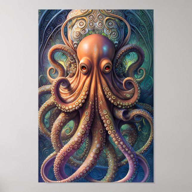 Affiche Octopus - 02 - Art Imaginaire (Devant)