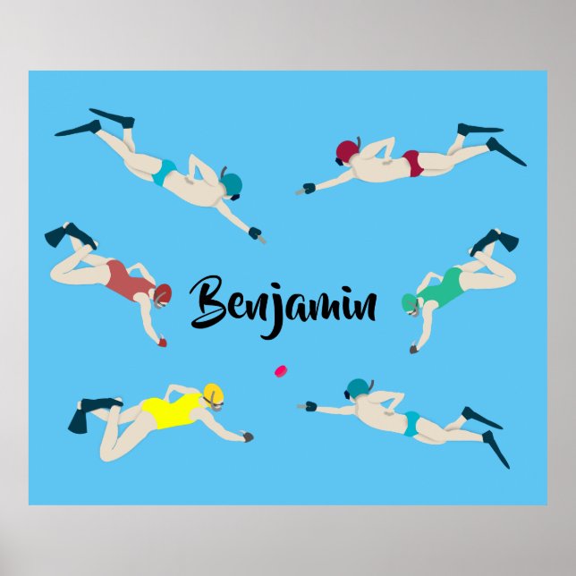 Affiche Octopush (Devant)