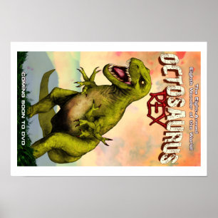 Affiche Octosaurus Rex 19" x 13" (Matte)
