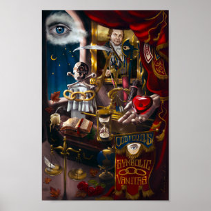 Affiche Odd Fellows Symbolic Vanitas