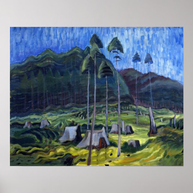 Affiche Odds and Ends by Emily Carr 20x16 (Devant)