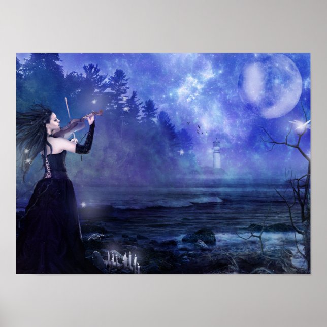 Affiche Ode à la Lune (Devant)
