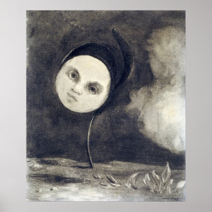 Affiche Odilon Redon, Étrange Fleur