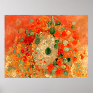 Affiche Odilon Redon - Nasturtiums,