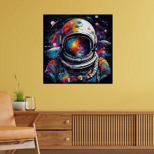 Affiche Odyssée cosmique : Explorez l'Univers depuis chez