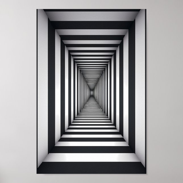 Affiche Odyssée monochrome (Devant)