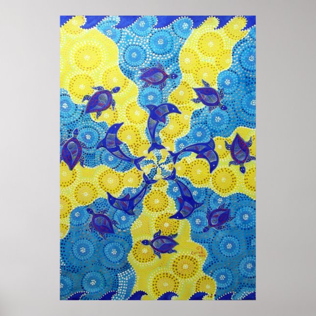 Affiche Odyssée océanique (Devant)