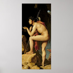 Affiche Oedipus et le Sphinx, 1808