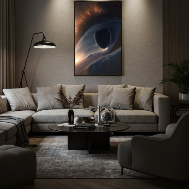 Affiche Oeil Abstrait (Créateur téléchargé)