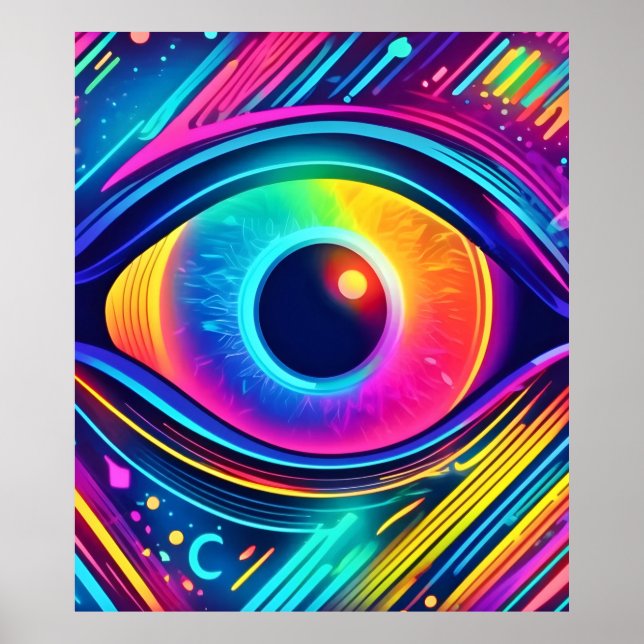 Affiche OEil cosmique des rêves (Devant)