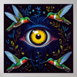 Affiche OEil dans le ciel