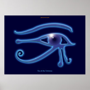 Affiche OEIL D'ART égyptien HORUS