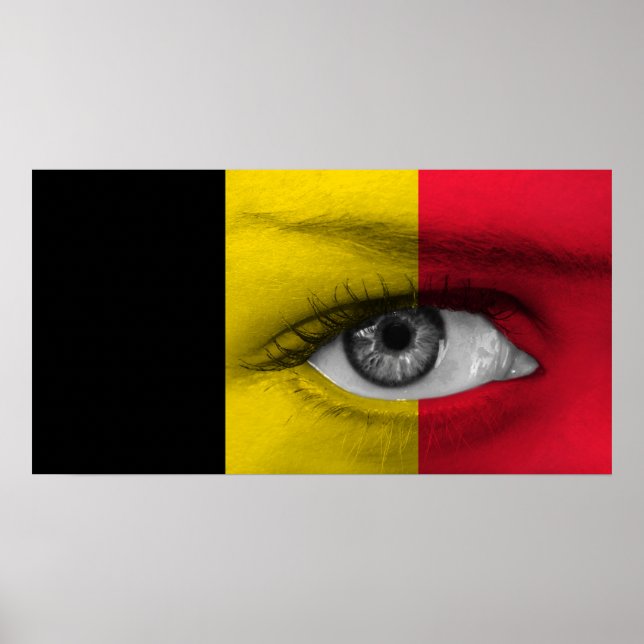 Affiche Œil de Belgique (Devant)
