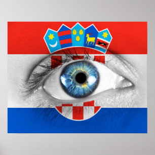 Affiche Oeil de Croatie
