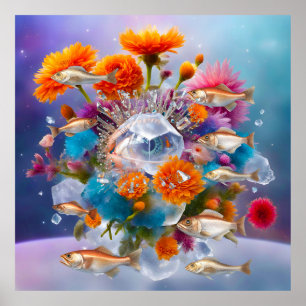 Affiche OEil de la nature