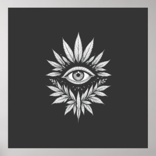 Affiche OEil de la nature