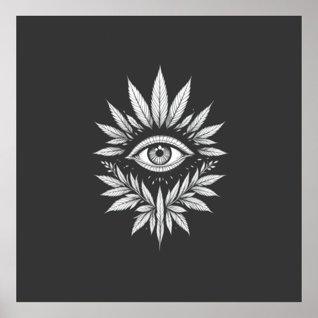 Affiche OEil de la nature (Devant)